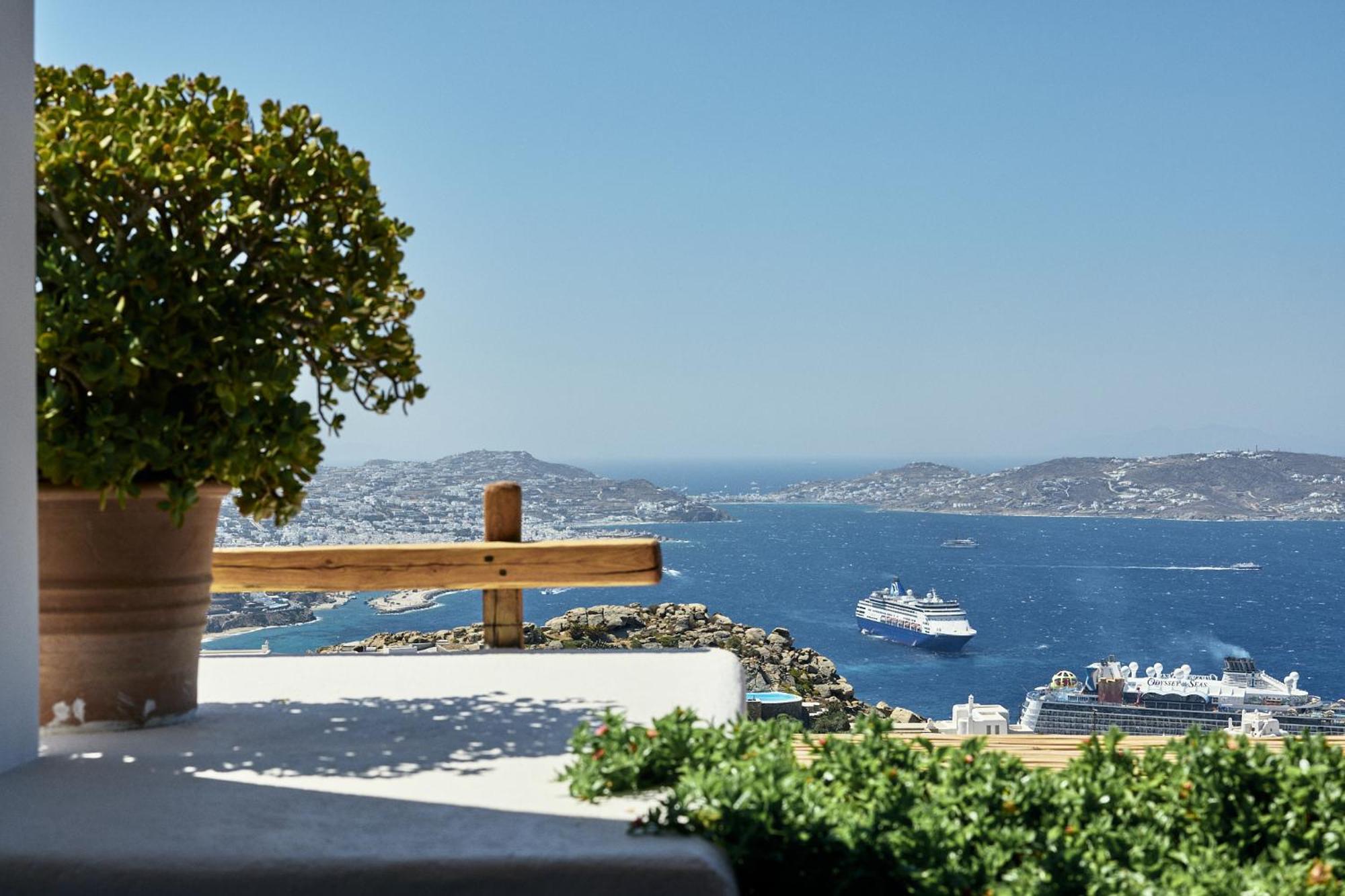 トゥルロス Amare Mykonosヴィラ エクステリア 写真